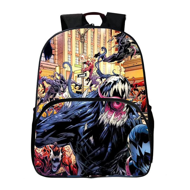 Marvel Venom Rugzak Print Student Schooltas Held Kinderrugzak Avenger Kan Trend Marvel