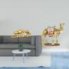 Modern Feng Shui Animal Sculpture Cow Cattle Camel Figurine Resin Statue for Desk Entrance Shelf
