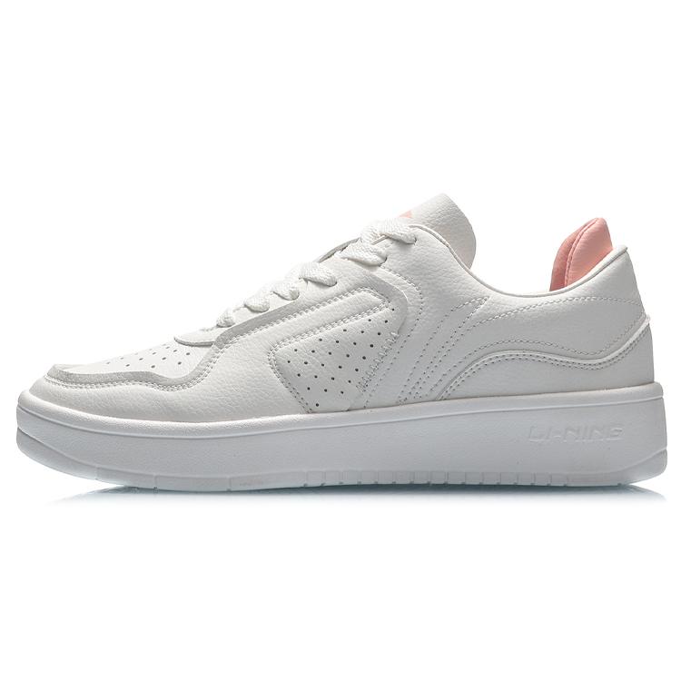 New LiNing Street Gamer Low Top Skateboard Shoes Women's Mist White AGCQ328-2