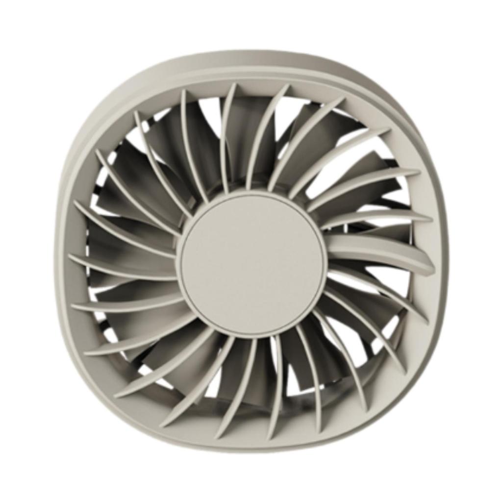 Car Vent Mini Fan Adjustable Speeds Clip on Multifunctional Compact Auto Air