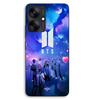 Phone Case - MANIACASE - Xiaomi Redmi 13C 5G - Silicone TPU - BTS Army Design - Black