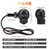 2Pcs Motorcycle Led Skull Shape Waterproof Turn Light Auxiliary Headlights Scooter Driving For Racer Spotlight