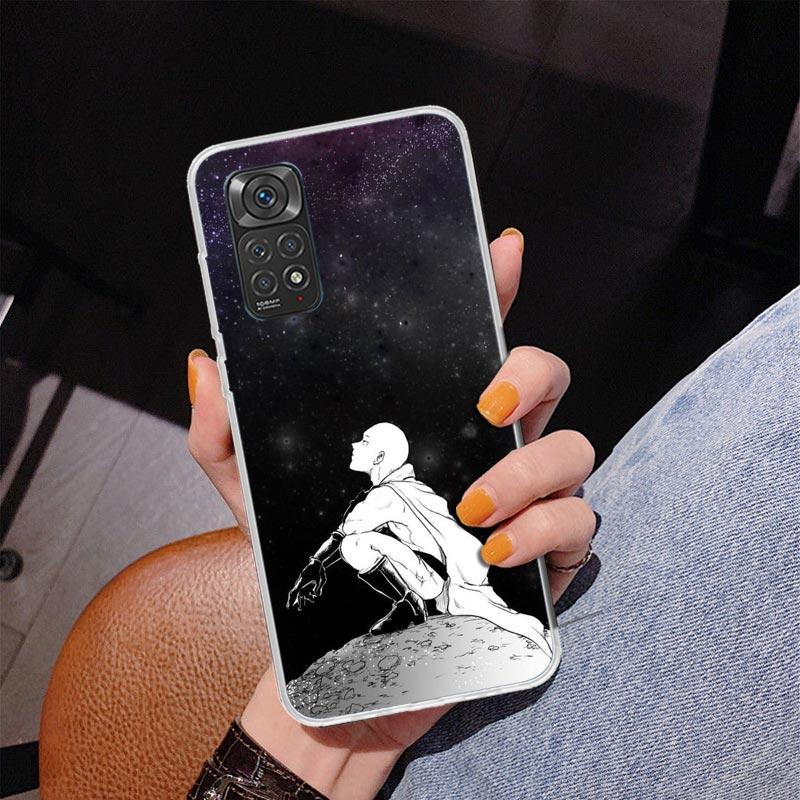 One-Punch Man Anime Phone Case For Xiaomi Redmi Note 15 14 13 12S 12 11 Pro Plus 14S 11S 11E 10 10S 11T 5G Personalized Cover Re