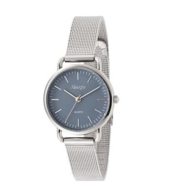 [SIARGO] SIARGO [21ALL] Caper Collection Women's Steel Metal Mesh Wristwatch SG-002S-SB