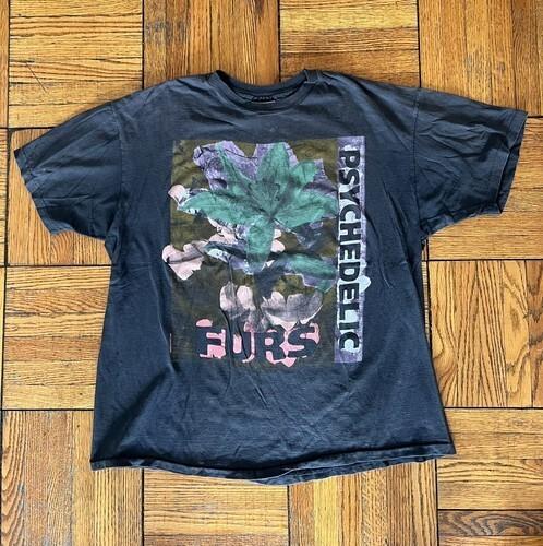 Vtg Psychedelic Furs Band Cotton Black Shirt Unisex Concert S to 5XL BO157 Unisex T-Shirt L