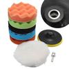 High quality 8PCS Buffing Sponge Polishing Pad Kit for Car Paint Restoration