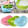 Rice Sieve Plastic Colander Kitchen Drain Basket with Handles Rice Bowl Strainer Strainer Basket Sink Drain Kitchen Tools