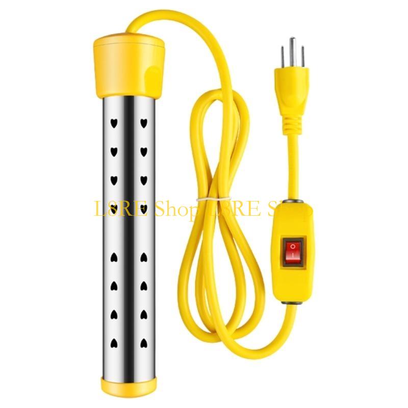 L8RE Portable 1500W Electric Immersions Water Heater Suitable for Bathtub Pool