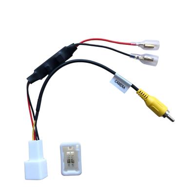 Tsucchiisan Toyota Daihatsu Eclipse Rear Camera Diversion Kit, Genuine 4 Pin To RCA Converter,