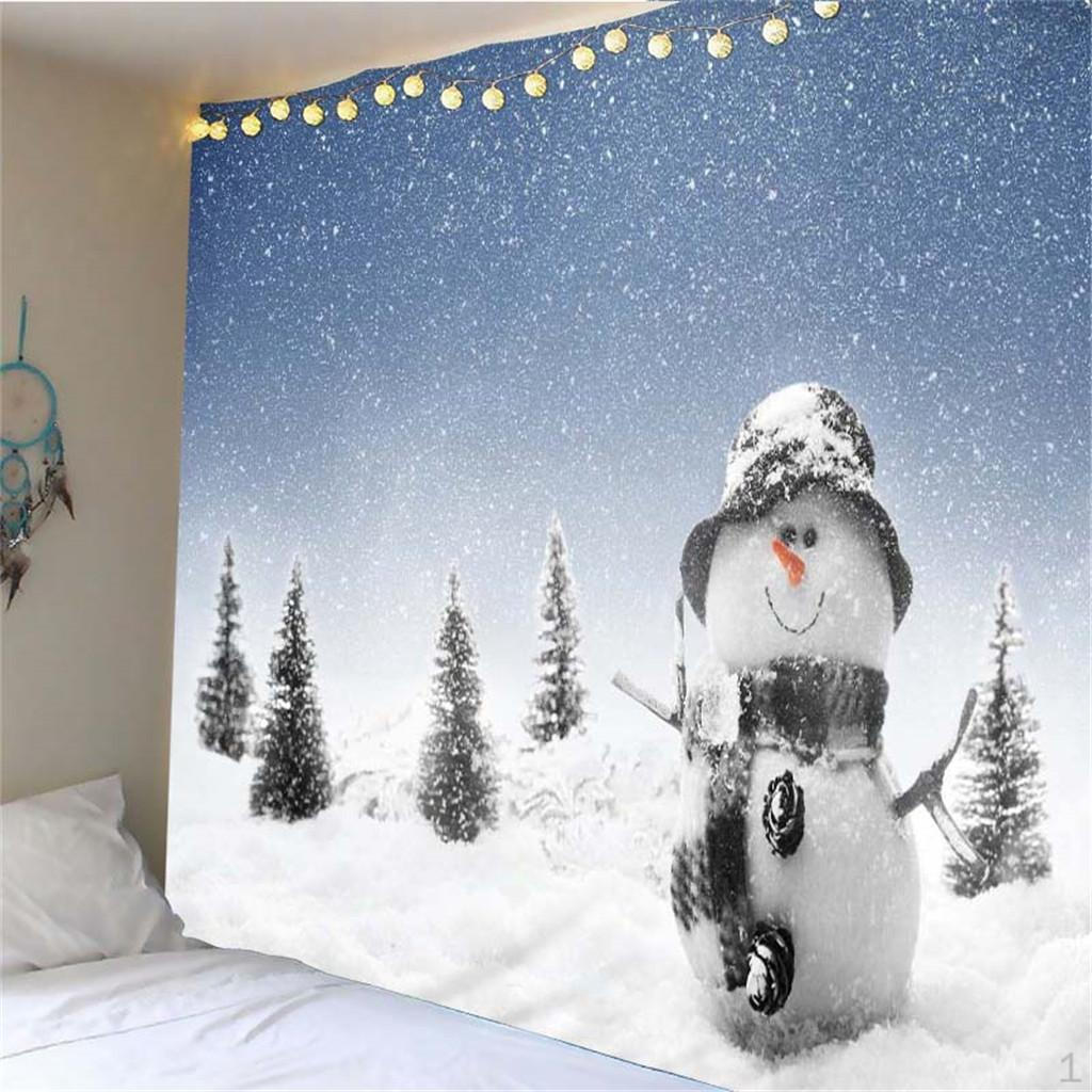 Kunst für zu Hause Wandbehang Wandteppich Schmuck Weihnachtsdeko