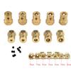 8pcs/lot Hexagon Coupling 12mm Tire Connector Coupling 2mm/3mm/4mm/5mm/6mm/8mm Hex Adapter for RC Cars Connecting Parts