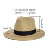 Summer Woman Hot Girl Hat Leisure Hat Outdoor Wide Brim Straw Weaving Hat