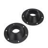 2Pcs RV Table Base Mount Detachable Round Aluminum RV Pedestal Table Base Table and Floor Mounting B