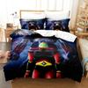 Mechanical Goldorak Boys Bedroom Bedding Single Twin Full Queen King Size Aldult Duvetcover Anime Bed Sheet Set