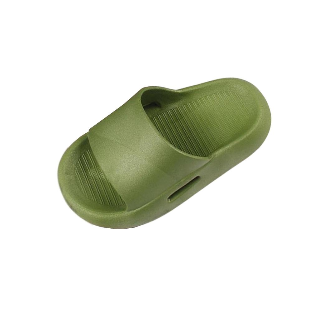 Modische Kinderslipper, Einfarbig für Baby Jungen und Mädchen, Ein-Schulter-Slipper, Rutschfeste Coole Slipper