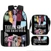 Taylor Swift Elementary School Backpack Oxford Fabric Breathable Lightweight For Kids