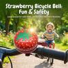 Erdbeer Fahrradklingel Wassermelone Cartoon Fahrradklingel Kinderfahrradklingel Elektrofahrrad