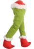 Grinch Grün & Elfenbeine Weihnachtsbaumschmuck