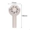 Compact Handheld Fan Rechargeable Portable Cooling Device for Home And Travel