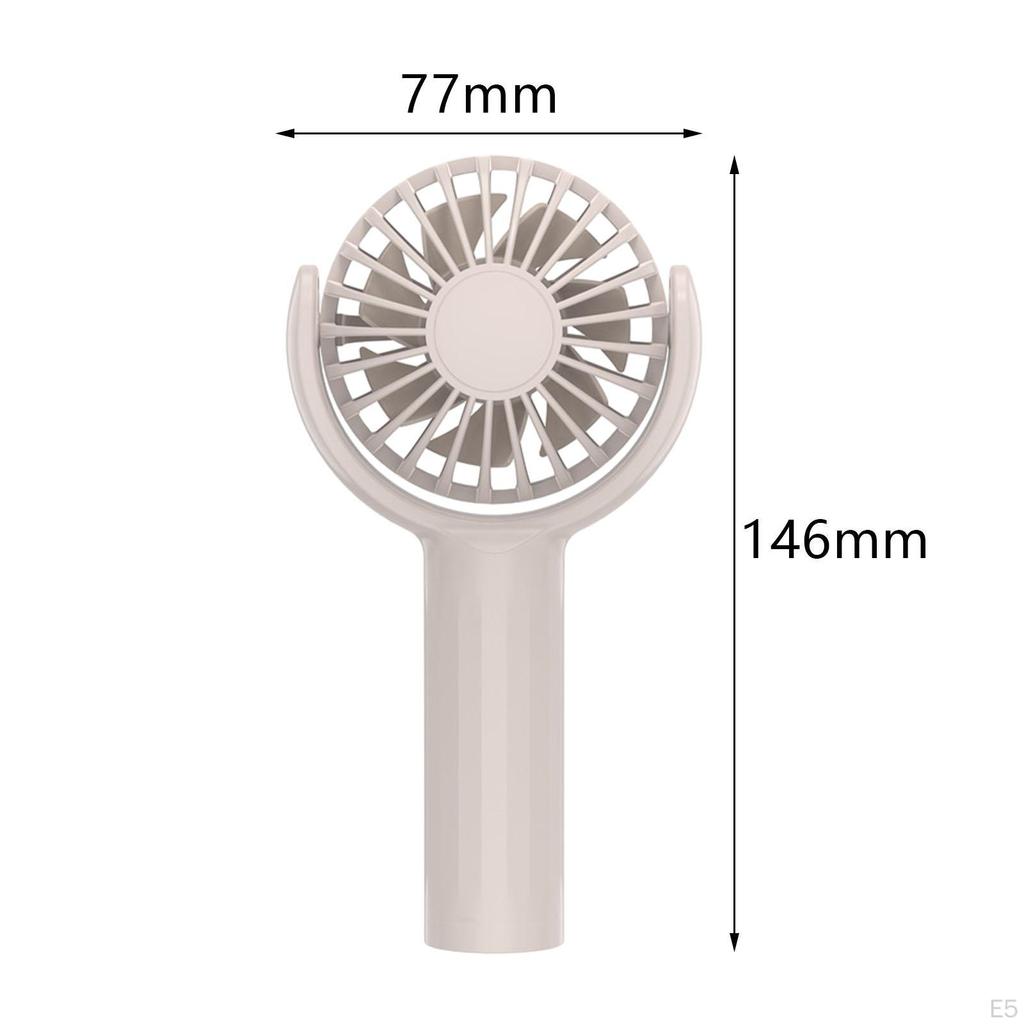 Compact Handheld Fan Rechargeable Portable Cooling Device for Home And Travel