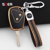 For Renault Trafic Clio Duster Logan Dacia Sandero For Nissan Terrano Almera 2 Button Tpu Car Key Case Cover Protector Keychain