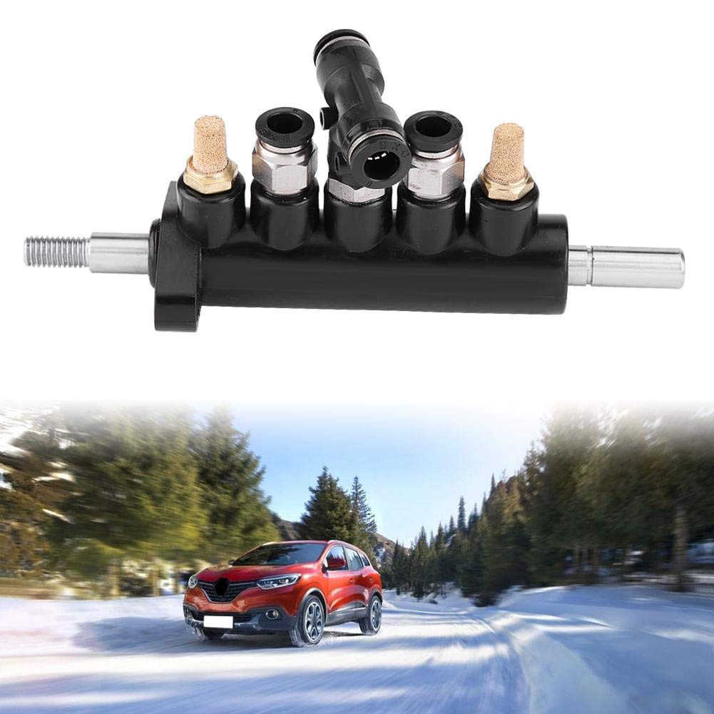 KIMISS Aluminum Alloy Car Air Control Valve, Foot Pedal Valve, Tire Changer for Rangers, Tool (Black) (3))