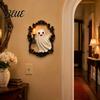 Retro Wall Lamp Halloween Ghost Lamp Gothic Resin 3D Frame Art Led Candle Light Vintage Sculpture with LED for Living Room Home Decor Cute Night
