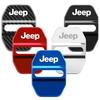 For Jeep 4 PCS/Set Fashion Stainless Steel Car Covers Door Lock Protecting Cover For Jeep Renegade Compass Patriot Cherokee W