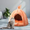Cat Warm House Dog Tent Nest Removable Cushion Cave Pet Bed for Indoor Cats