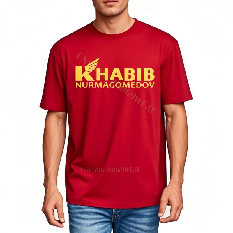 Tshirts For Unisex Workout Lightweight Tee Khabib Nurmagomedov Logo On Shirt Graphic Plus Size Tshirt New Arrived Classic Tshirt