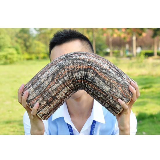 Decorative Pillow Soft Sleeping Adorable Simulation Wood Pile Pillow for Home
