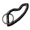 Stylish Y2K Star Carabiner Keychain Minimal Stainless Steel Star Carabiner Keychain Pendant for Bags and Backpacks