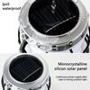 Solar Camping Lanterns USB Rechargeable LED Camping Lamp Waterproof Hanging Tent Light for Hiking Camping