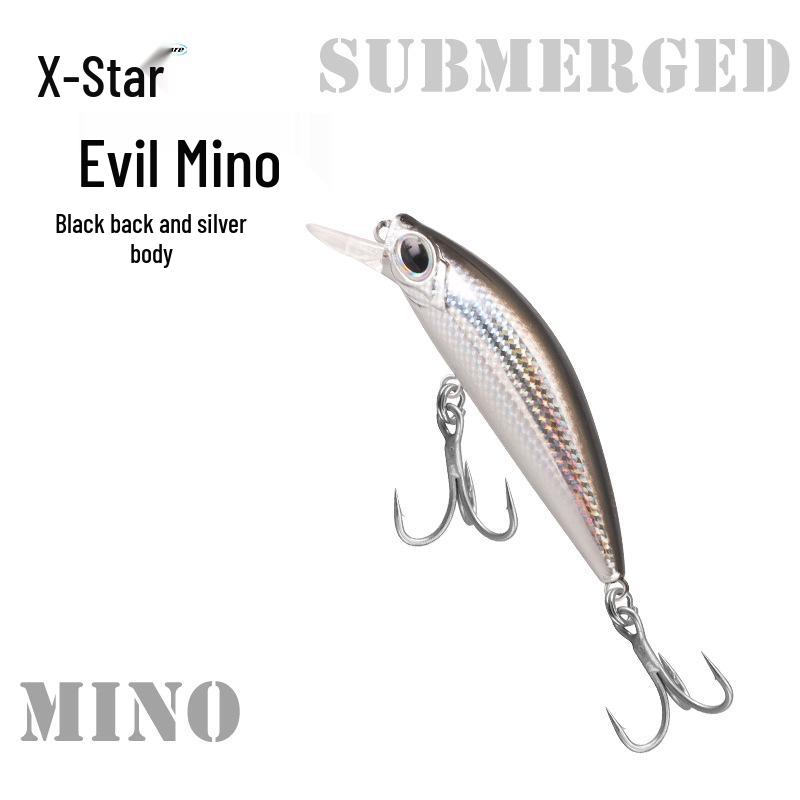 Barracuda Minnow Lure: Slow-Sinking, Long-Cast Wobbler for Accurate Sea Fishing