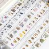 1roll Tape Life Time Series Exquisite PET Tape Decoration Notebook Photo Frame Phone Case Water Cup Stationery Box DIY Stickers