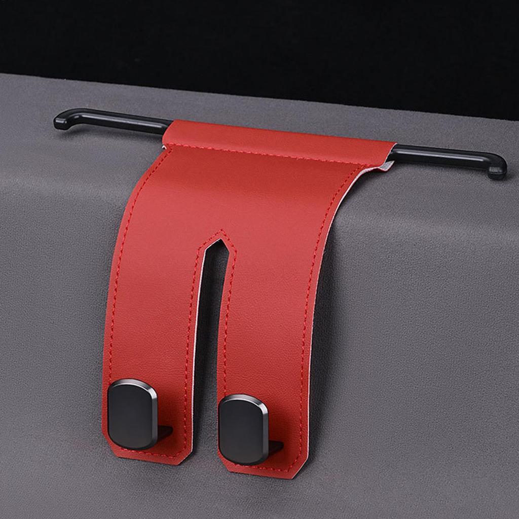 Purse Hooks For Car Metal Double-Head Hanger Car Seat Storage Hooks Purse Hanger For Automotive Interior Truck Sedan SUV Bag