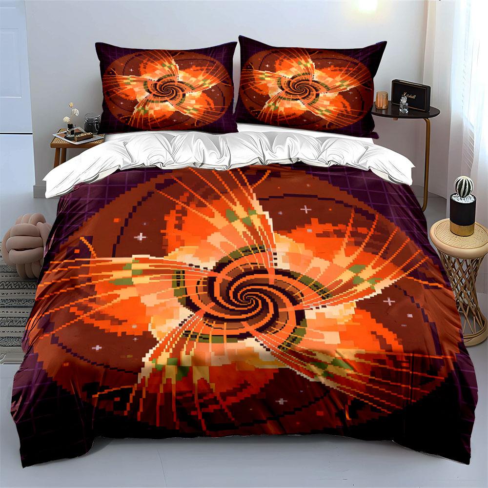 Abstract Art Decor Set Soft Comfortable Duvet Cover Bedding Set Included 1*Duvet Cover & 2*Pillowcases, Gift