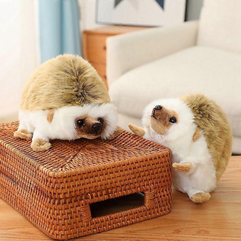 GaiBoSiLifelike Hedgehog Plush Toy 20CM Stuffed Animals Simulation Hedgehog Soft Doll Kids Toys Birthday Christmas Gift for Children