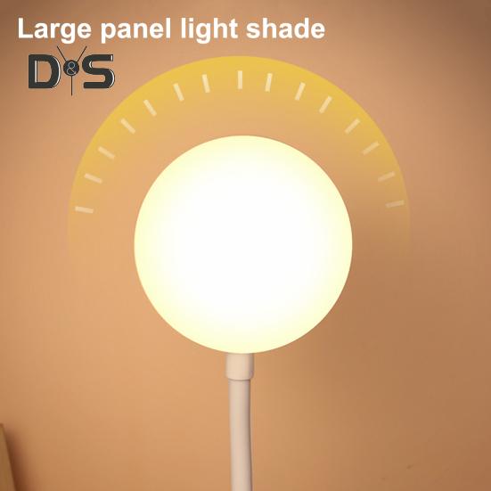 LEDowa Lampka Nocna 3 Poziomy Ściemniania Bez Migotania Ochrona Oczu USB Ładowana Bateryjnie Przenośna Dotykowa Lampka Stołowa