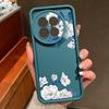 White Gardenia Floral Pattern Case For OnePlus 15 13 13T 12 Shockproof Bumper Soft Silicone Cover For Oneplus Nord 5 13R 12R 11R 5G