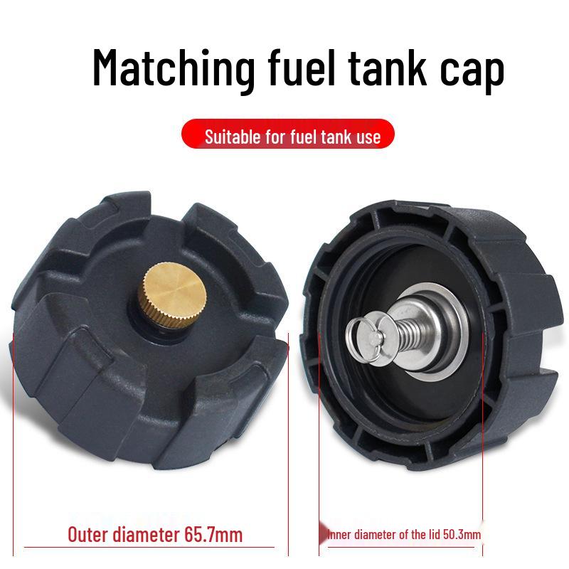 Universal Fuel Tank Cap for 12L/24L Outboard Motors - Compatible with Yamaha, Hangkai, Parsun