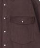 MIDNLOW Suede Shirts Jacket (Brick)_Suede Jacket