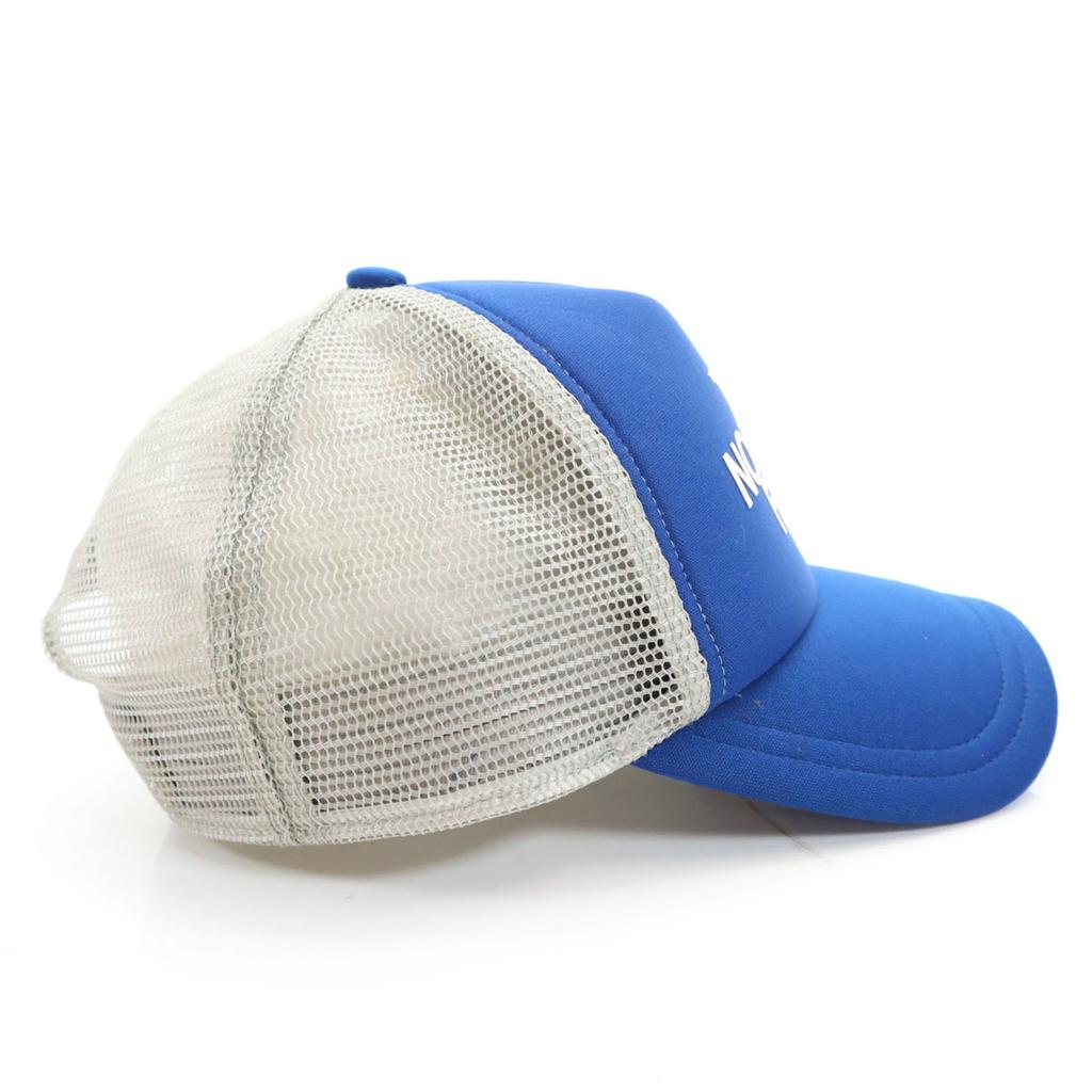 THE NORTH FACE Logo Mesh cap FREE blue Outdoor NN01452 Snapback Men's Used