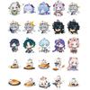 Cute Genshin Impact Stickers (50/100/200 Pieces) - Perfect for Laptops Anime/games Luggage Guitars and More A Must-have for Game Lovers!