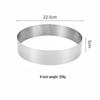 MDNG Stainless Steel Heightened Mousse Ring