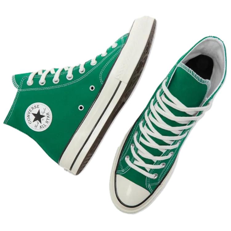 Converse 1970s Progress Logo High Top Canvas Shoes Unisex sneakers Green A10330C