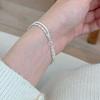 Double-layer Bracelet Women's Stacked Wearing Simple Light Luxury Bracelet Exquisite Niche Design Versatile Jewelry