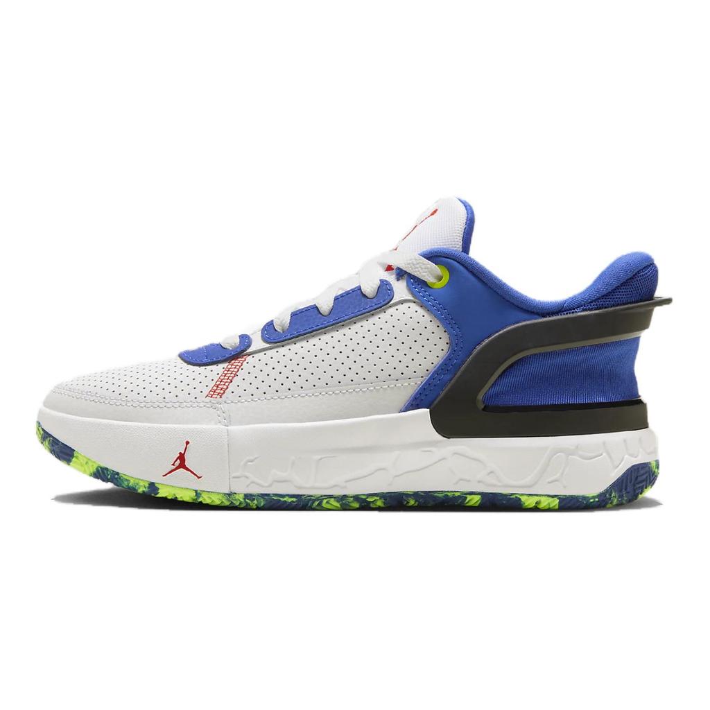 Air Jordan Day 1 EasyOn GS White Storm Blue Kids Sneakers Treasure-Blue University-Red FQ1306-100