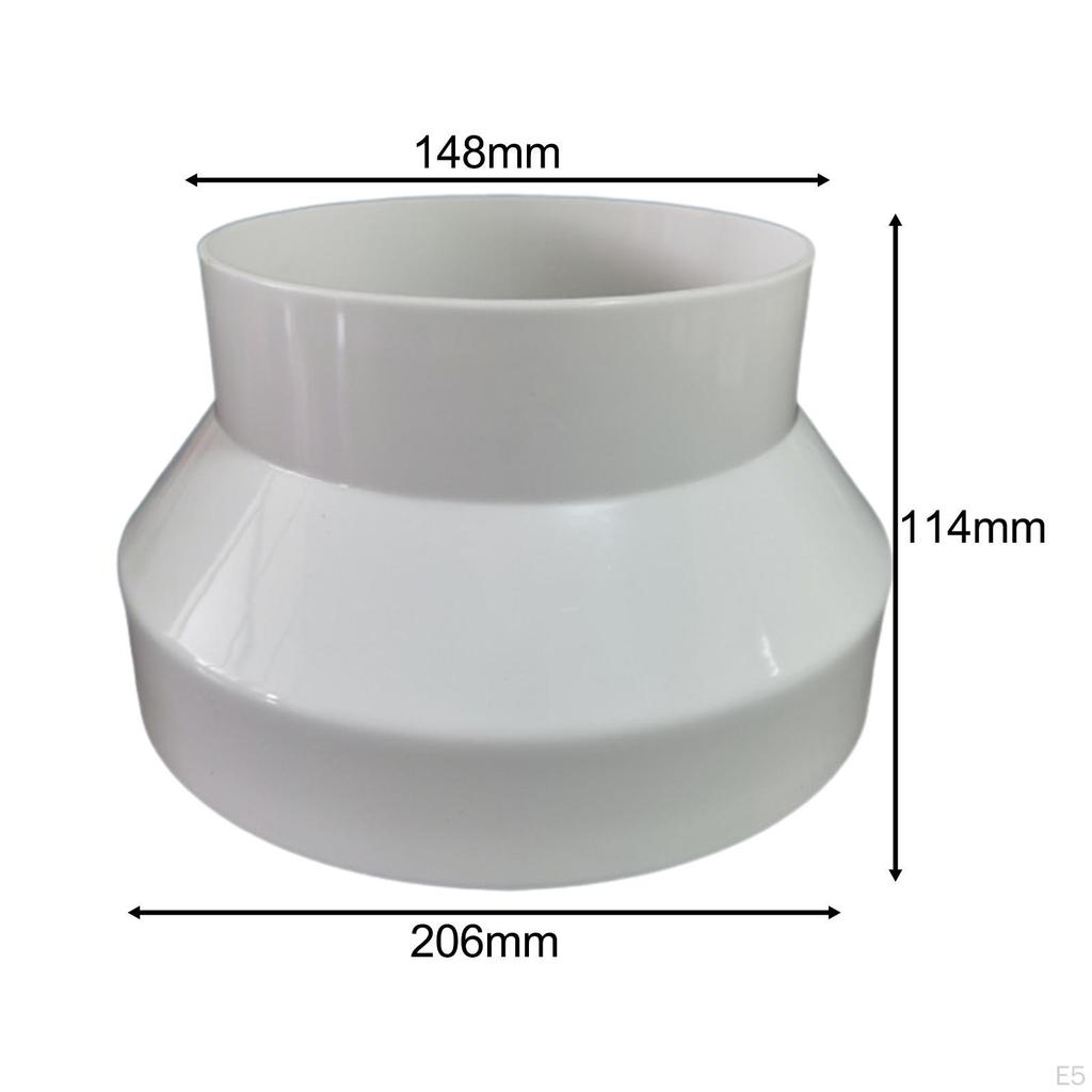 Kanalreduzierer, Luftkanalvergrößerer, Anschlussadapter für Fabrikwohnungen