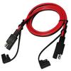 1pc 0.5/1/2m SAE Extension Cable 14AWG Wire Gauge Quick Disconnect Wire Harness For Solar Panel Accessories